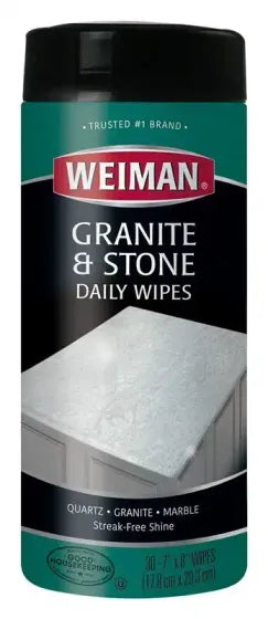 Weiman 54A Granite Wipes 30pc - The Cuisinet