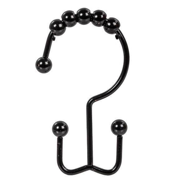 Bodico Easy-On Roller Hooks black 12pc - The Cuisinet