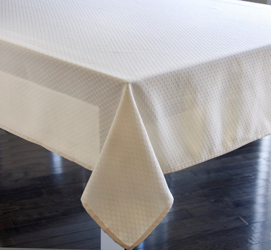 Harman Ivory Royal Microfibre Tablecloth 60x90" - The Cuisinet
