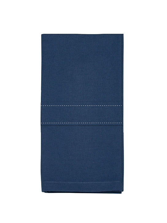 Stock Solid Napkins Navy - The Cuisinet