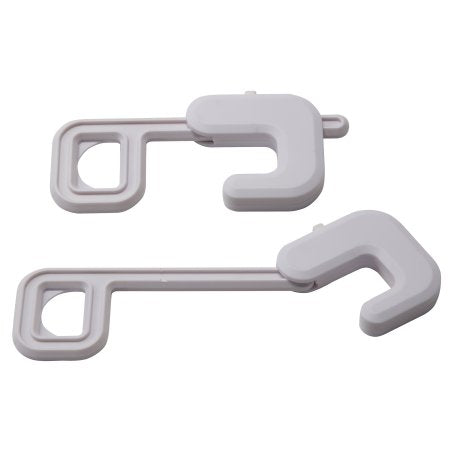 Safety 1ˢᵗ White Secure Mount Cabinet Lock 2pc - The Cuisinet