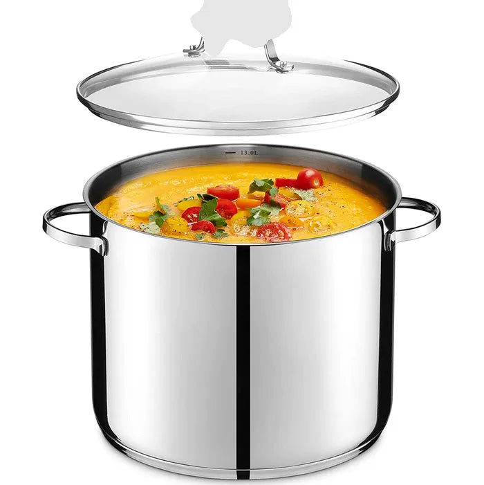 GOURMEX Stainless Steel Induction Stockpot - The Cuisinet