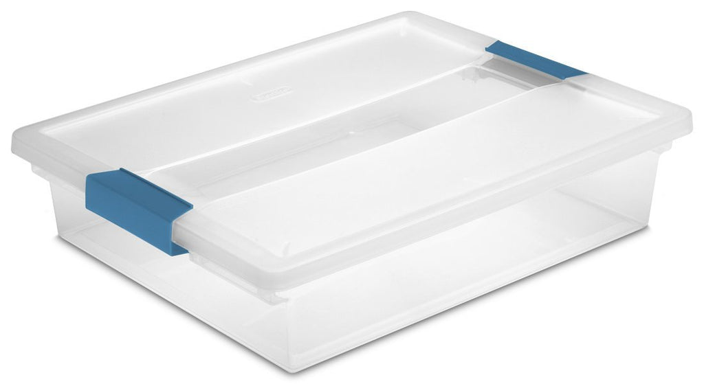 Sterilite Plastic 5.5 qt. Capacity Clip Box 11 W x 14 L in - The Cuisinet