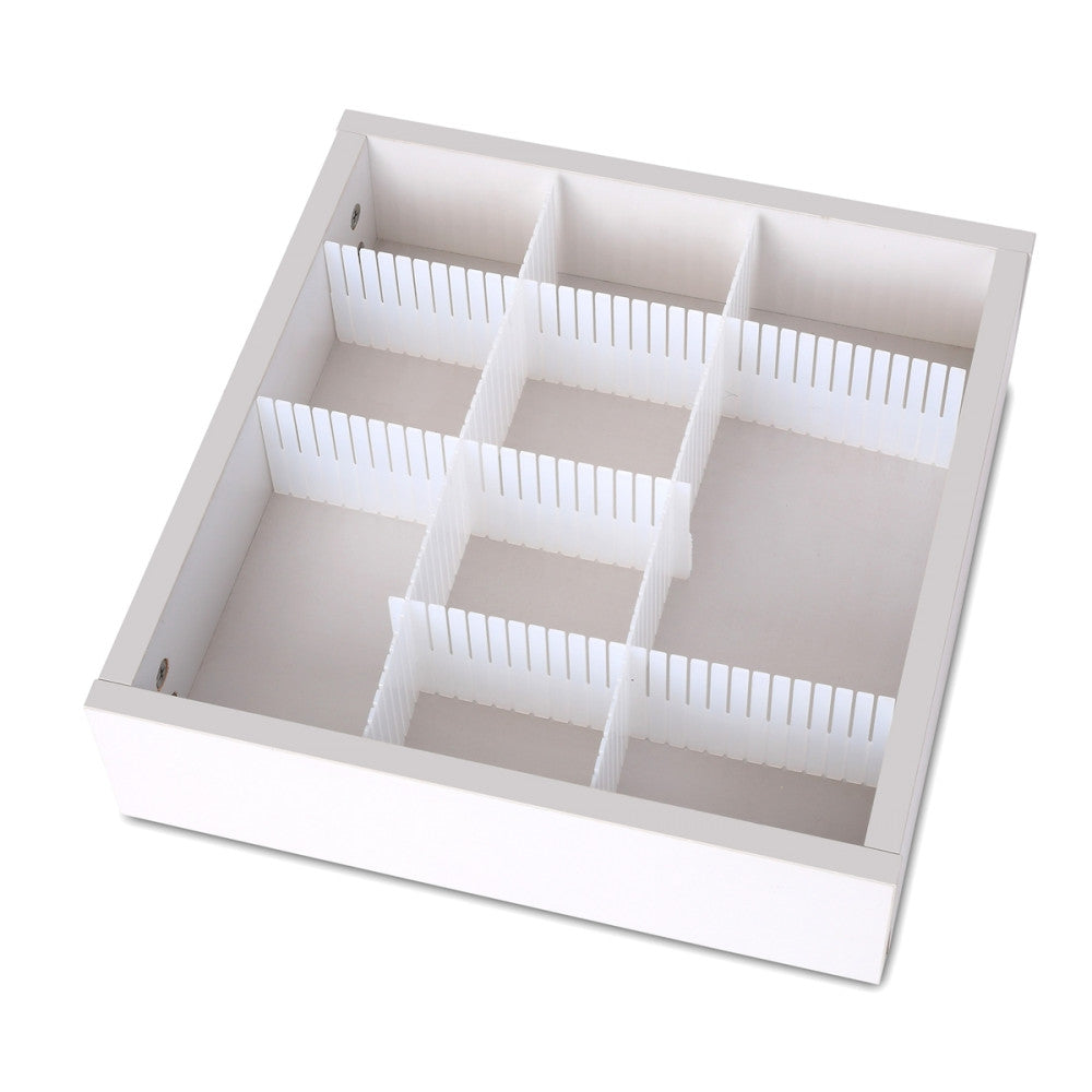 Adjustable Grid Drawer Dividers Separators (3 Pack) - The Cuisinet