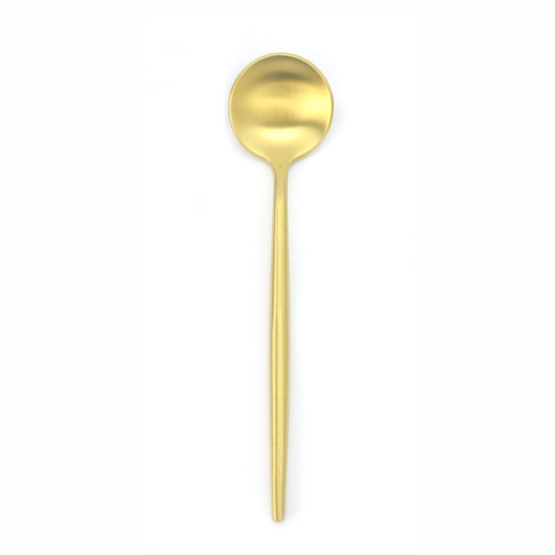 Natural Living Gold Mini Spoon 1pc - The Cuisinet