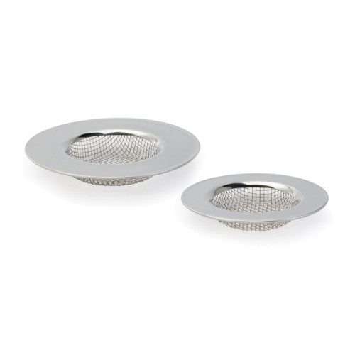 Stainless Steel Mesh Set of 2 Sink Strainers - The Cuisinet