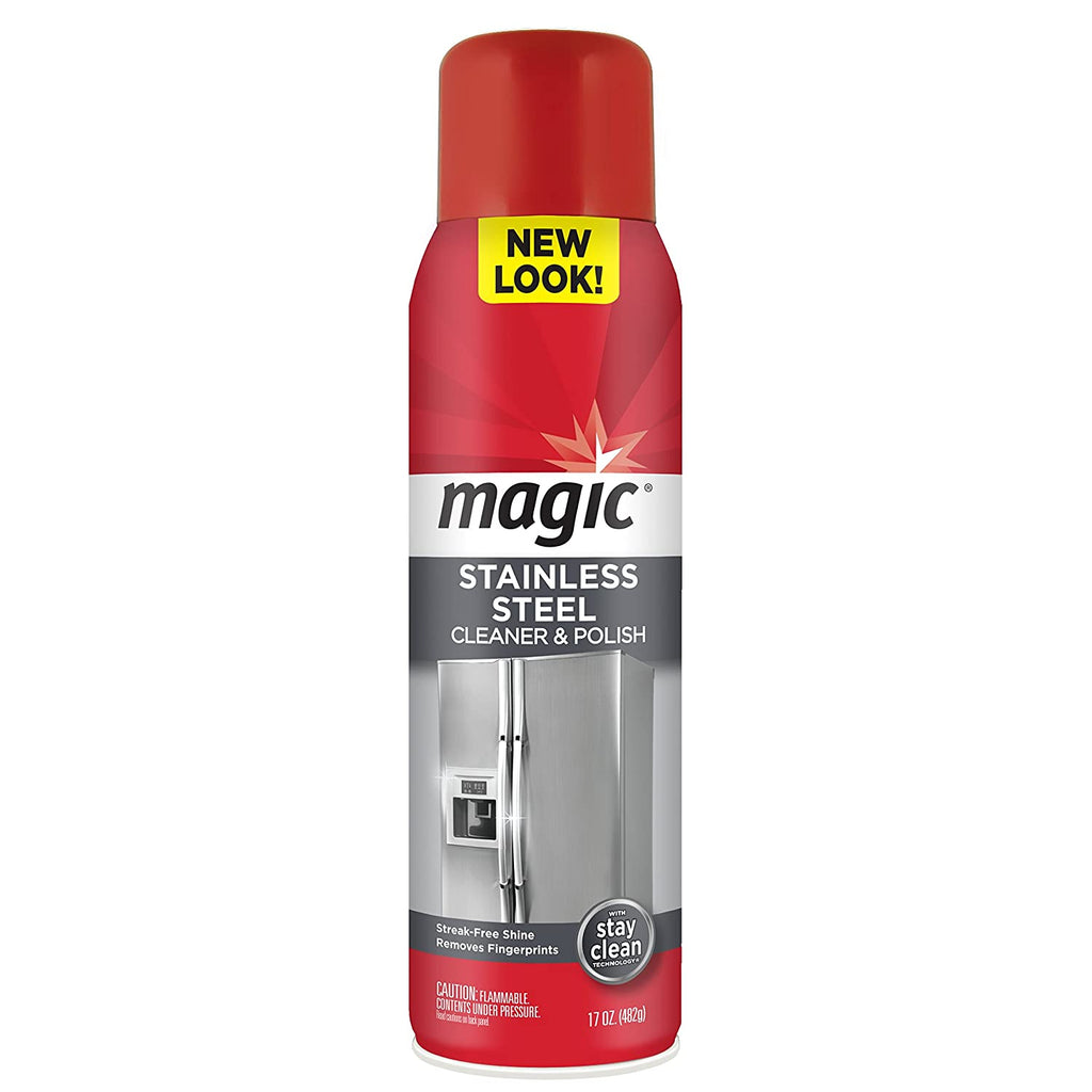 Magic Stainless Steel Cleaner Aerosol - 17 Ounce - The Cuisinet