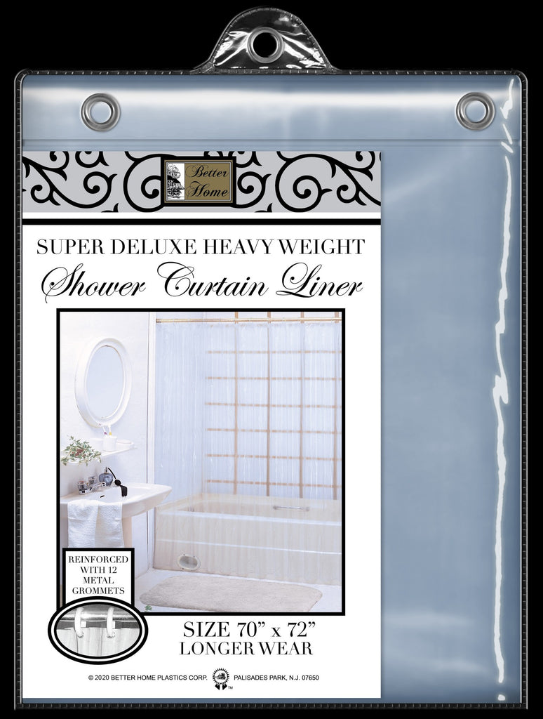 Living Traditions Super Deluxe Heavy Weight Shower Curtain Liner 70 x 72 - The Cuisinet