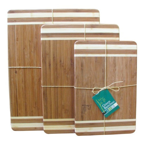 Green Bamboo cutting board 35cm - The Cuisinet