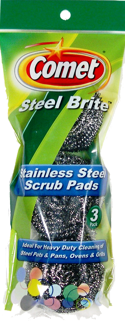 Comet Stainless Steel Scrub Pads - The Cuisinet