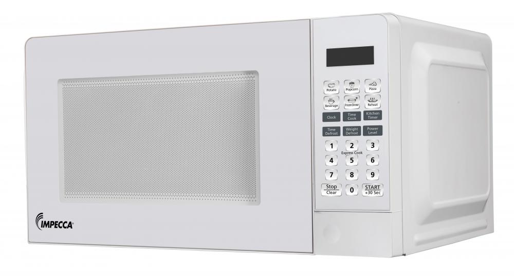 IMPECCA 0.7 Cu. Ft. Microwave Oven DIG 700W - White - The Cuisinet