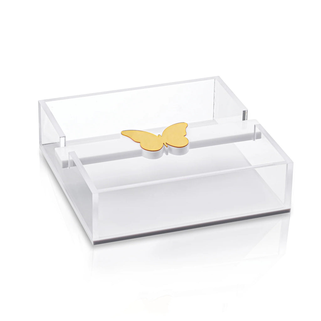 Waterdale Gold Butterfly Napkin Holder 1pc - The Cuisinet