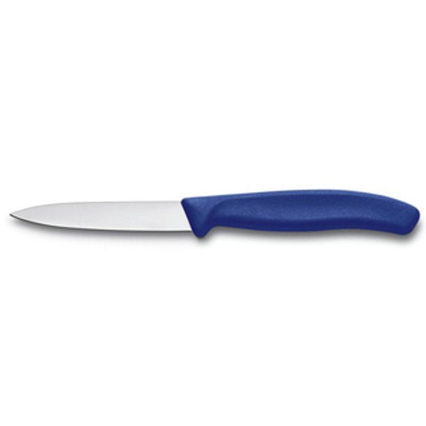 Victorinox Blue Straight Pointed Knife 3.25" 1pc - The Cuisinet
