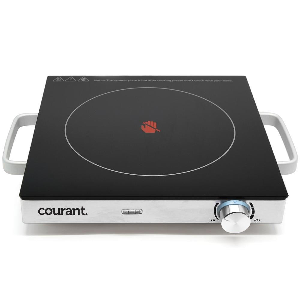 Courant Stainless Stee lCeramic Glass Cooktop 1500W 1pc - The Cuisinet