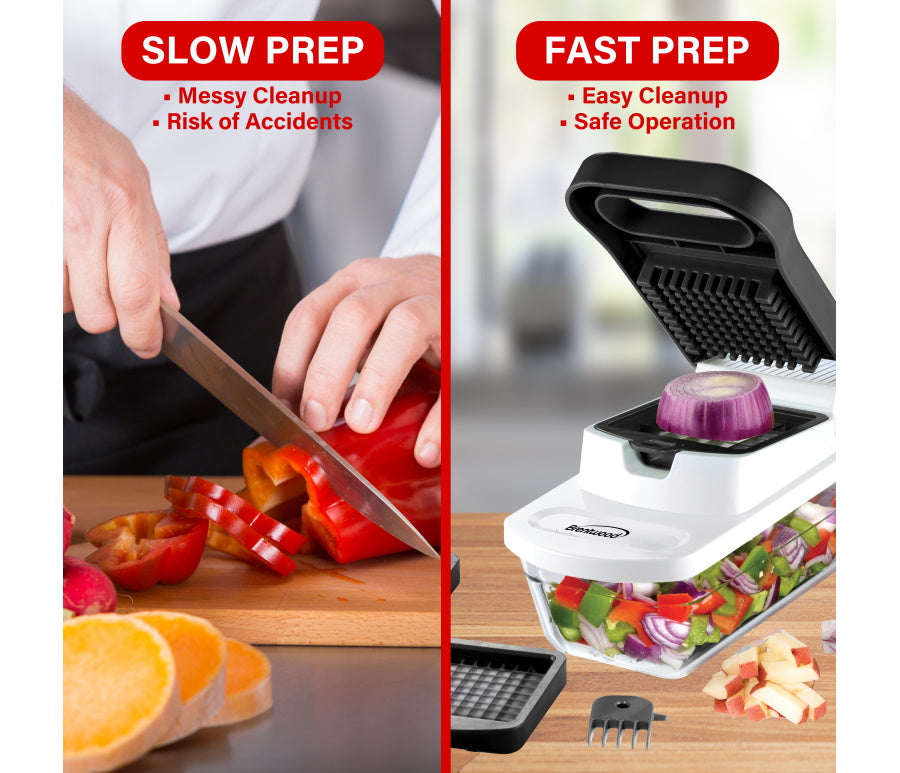 Brentwood Pro Food Chopper and Vegetable Dicer - The Cuisinet