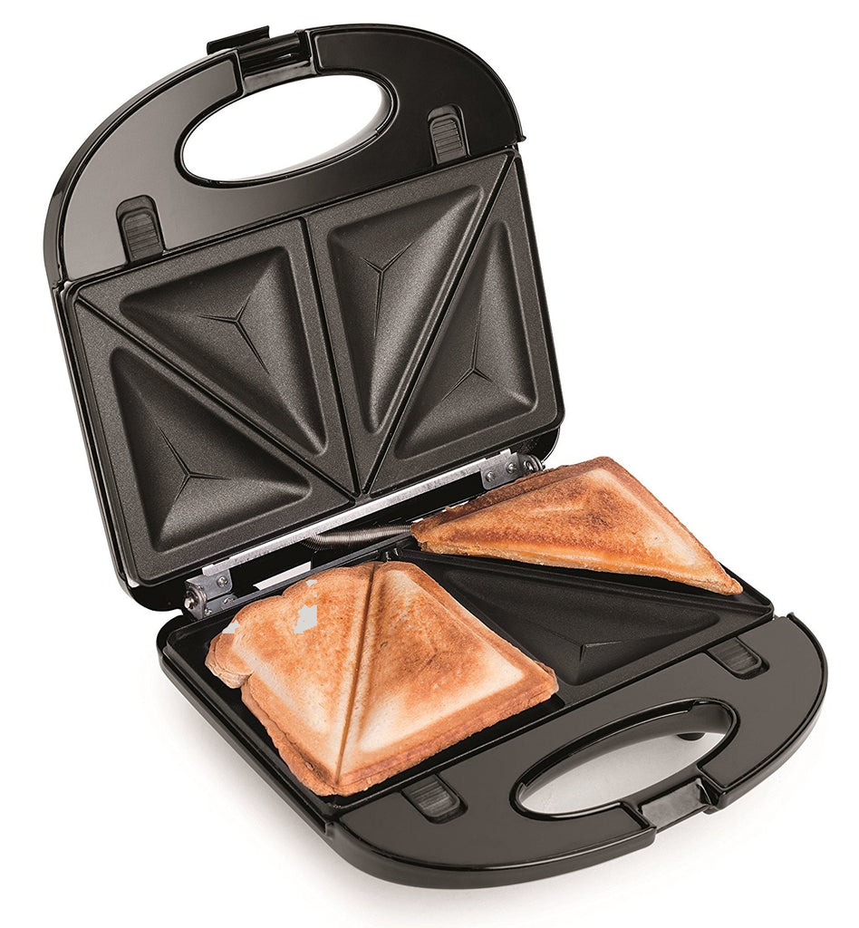 Salton 3-in-1 Grill Sandwich Maker/ Waffle Baker, Stainless Steel - The Cuisinet