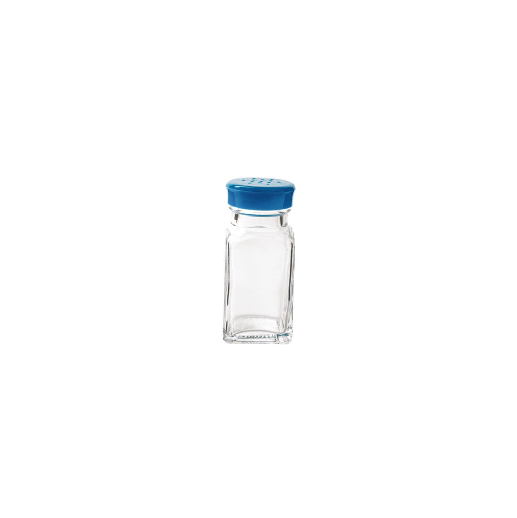Trudeau Blue/Clear Glass Wink Salt & Pepper Shaker 1pc - The Cuisinet