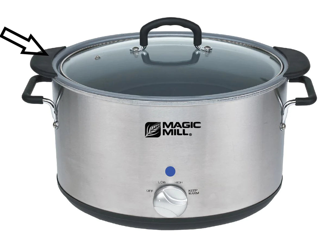 Magic Mill Grey Slow Cooker 10Qt 1pc - The Cuisinet