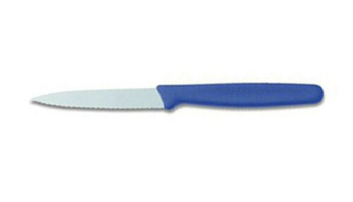 Victorinox Blue Serrated pointed Knife 4" 1pc - The Cuisinet