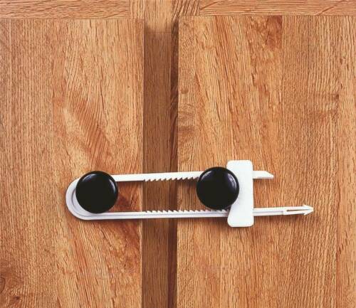 Safety First Cabinet Slide Lock 2pc - The Cuisinet