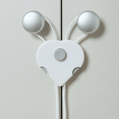 Dreambaby White Plastic Cabinet Flex Locks 2pc - The Cuisinet