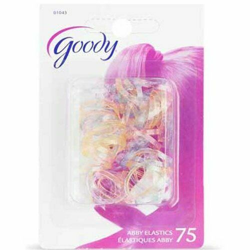 Goody Classic Mini Glitter Pollyband Elastics 75pc - The Cuisinet