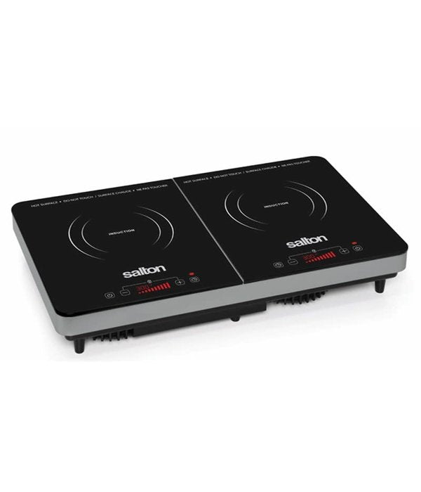 Salton Black Portable Double Induction Cooktop 1pc The