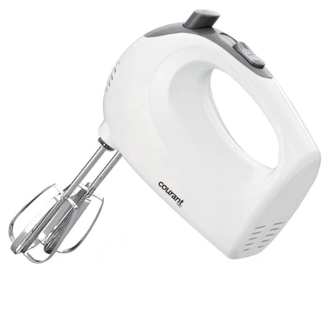 Courant  5-Speed Hand Mixer - White - The Cuisinet