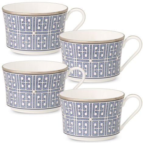 Noritake Blue Infinity Dinnerware Set Cup 7.5oz 4pc