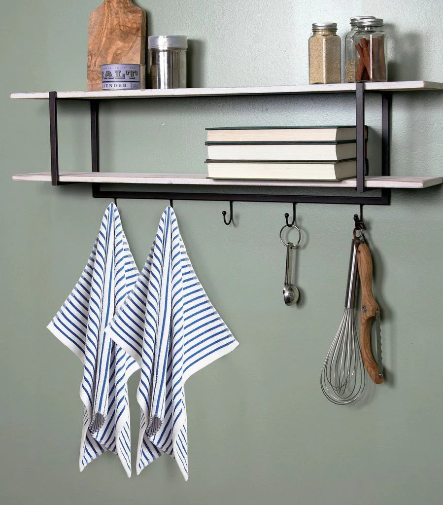 Stripe Kitchen Dish Towel 18x28" 1pc Blue