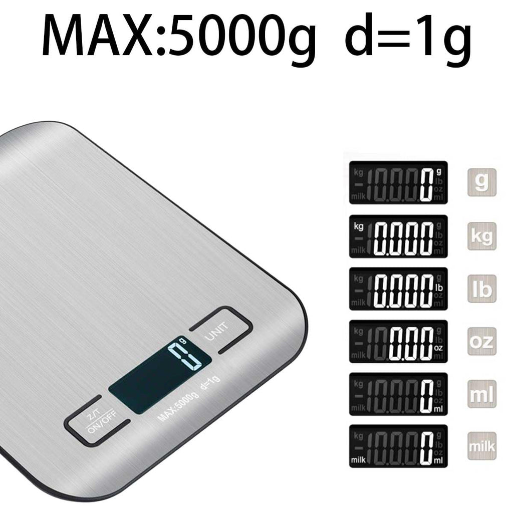 Gray Digital Scale 11lb 1pc