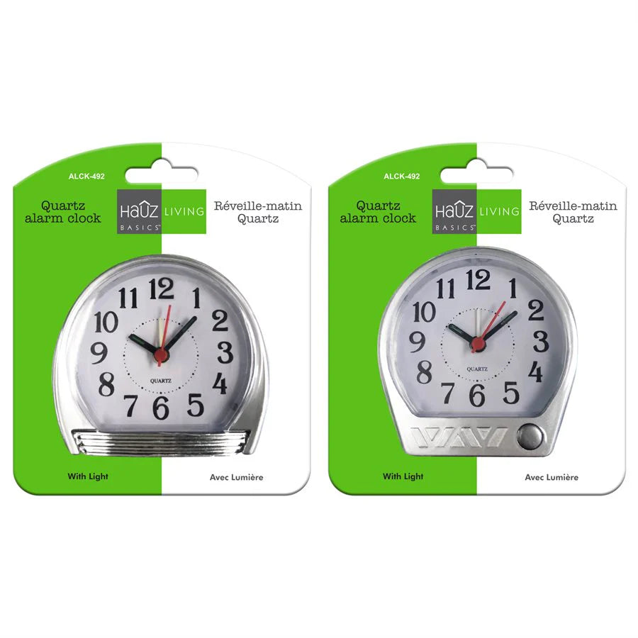 Hauz Quartz alarm clock 1pc