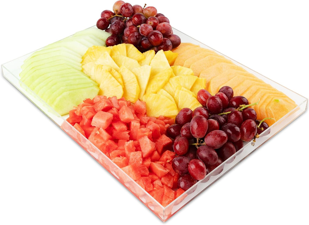 Acrylic Tray Organizer with Lid 1pc 17x13x1"