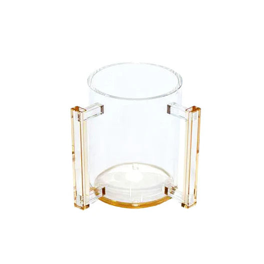 Amber Lucite Wash Cup 1pc