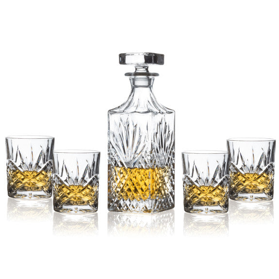 Clear Ashford Whiskey Set 600ml 5pc