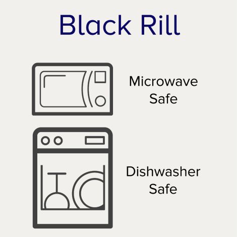 Noritake Black Rill Dinnerware Set