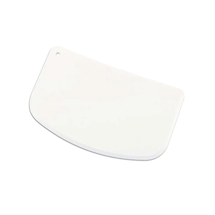 White Bowl Scraper 6" 1pc