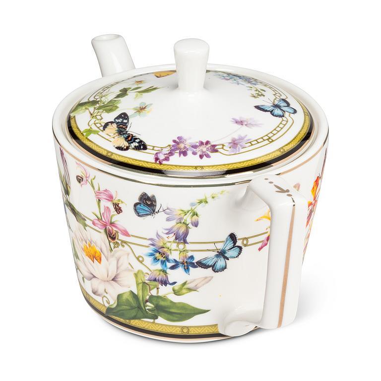 Abbott Butterfly Garden Teapot 8.5" 1pc