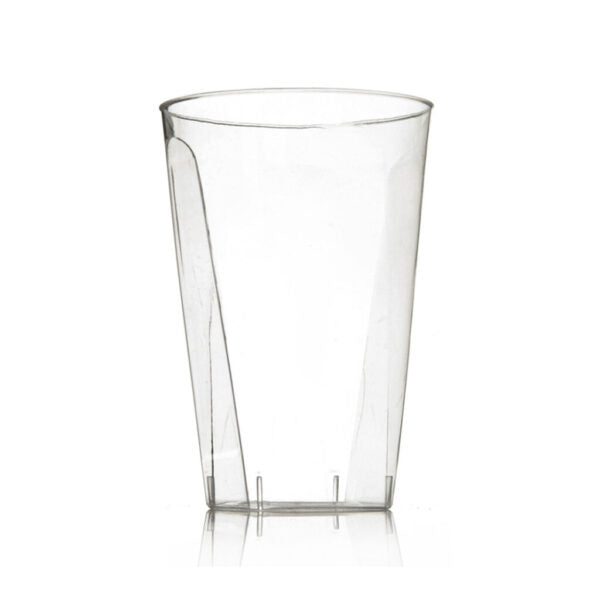 Clear Square Tumblers 10oz  20pc - The Cuisinet