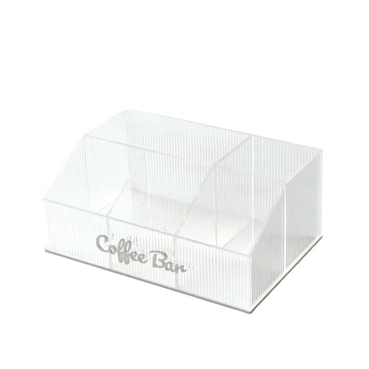 Corrugated Lucite Coffee Bar Organizer 12" 1pc