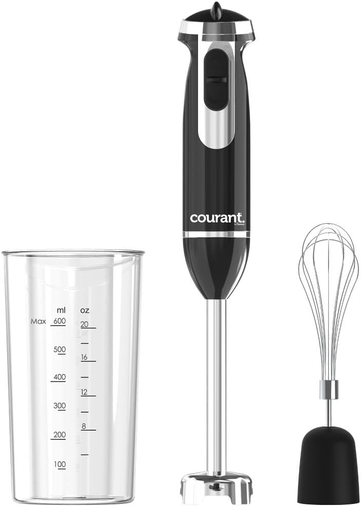Courant Black Immersion Hand Blender 350w 3pc