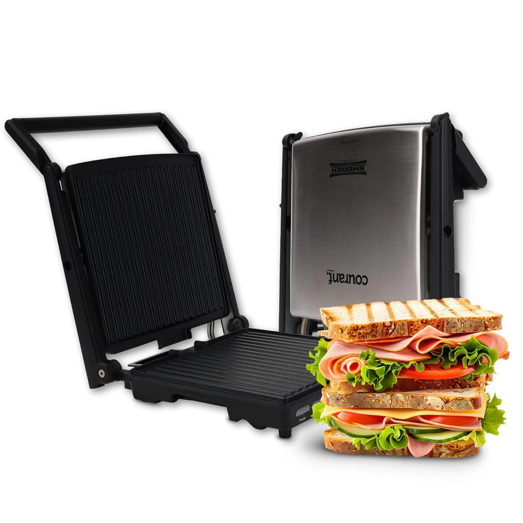 Courant Stainless Steel Panini Press Sandwich Maker 11" 1pc