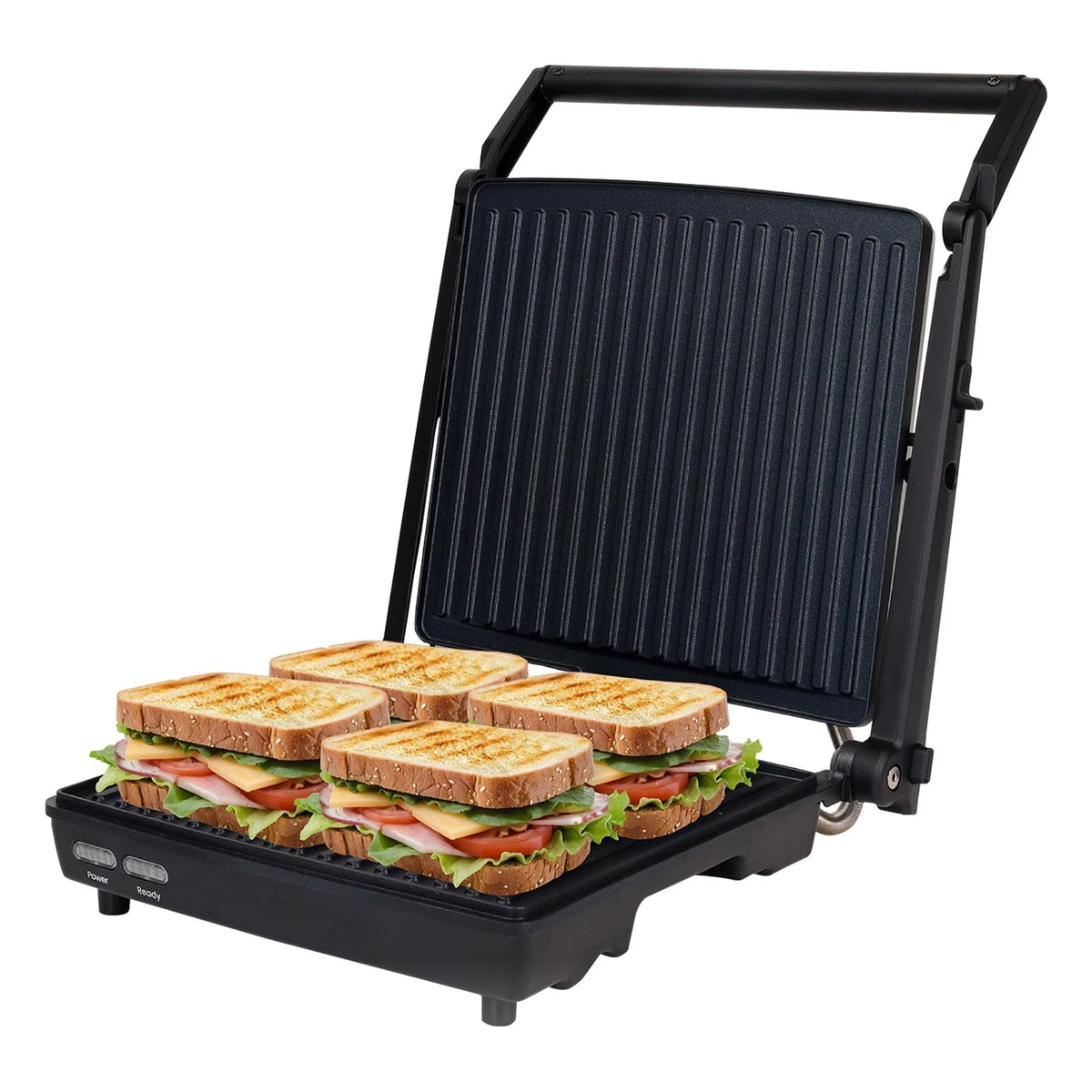 Courant Stainless Steel Panini Press Sandwich Maker 11