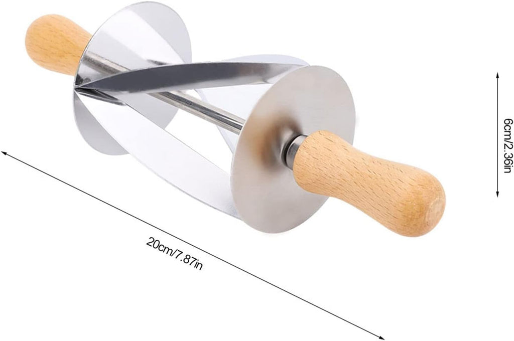 Stainless Steel Croissant Cutter 6" 1pc