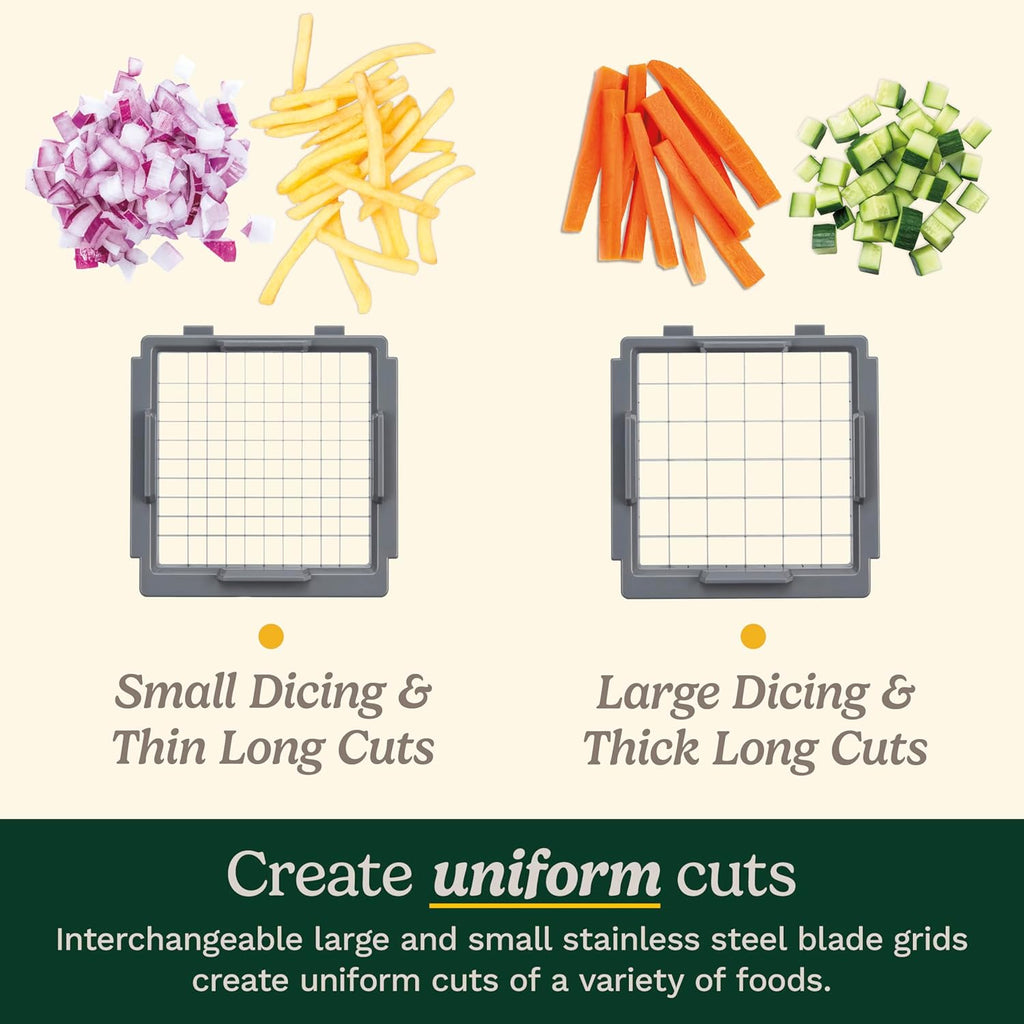 Cuisinart Grey Vegetable & Fruit Box Dicer 4pc