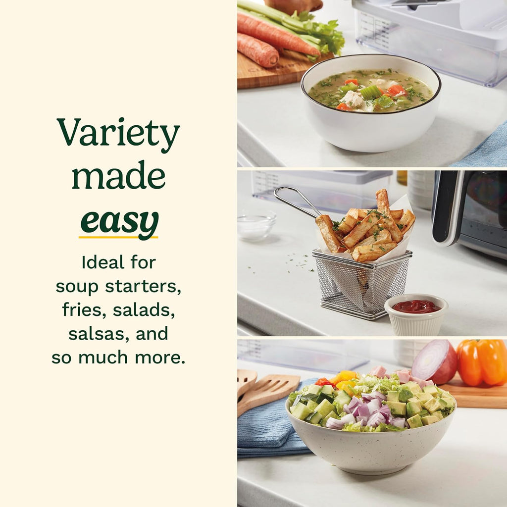 Cuisinart Grey Vegetable & Fruit Box Dicer 4pc