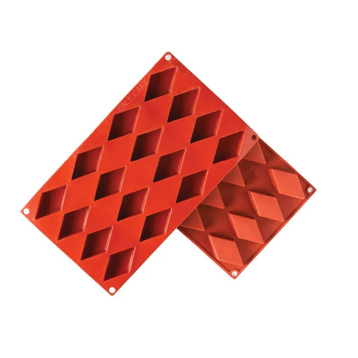 Red Silicone Diamond Mold 1pc