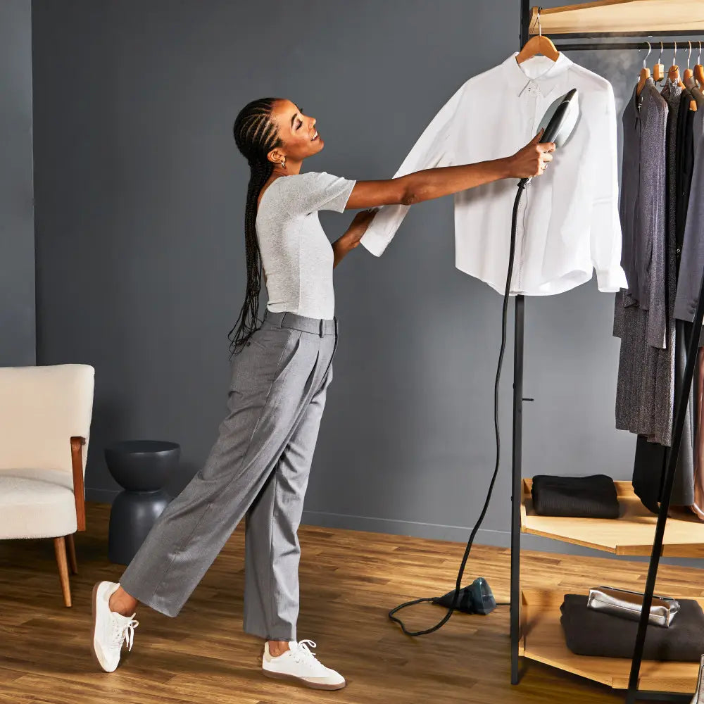 Rowenta White Duo Force Iron with Ironing Mat 2pc