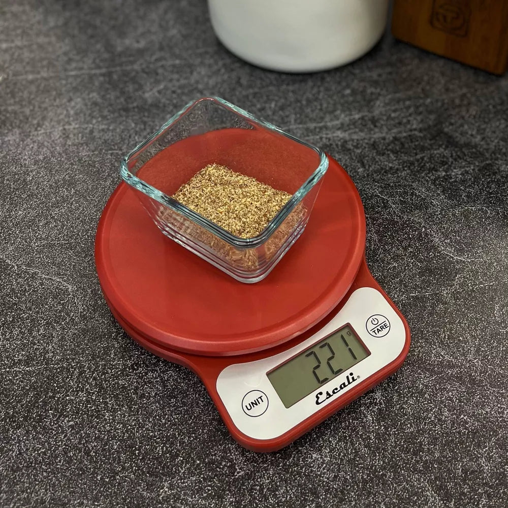 Escali Red Telero Digital Kitchen Scale 13lb 1pc