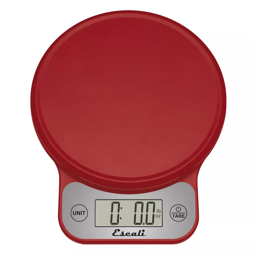 Escali Red Telero Digital Kitchen Scale 13lb 1pc